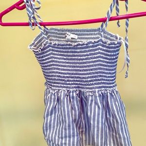 Subdued girls stretchy tank top